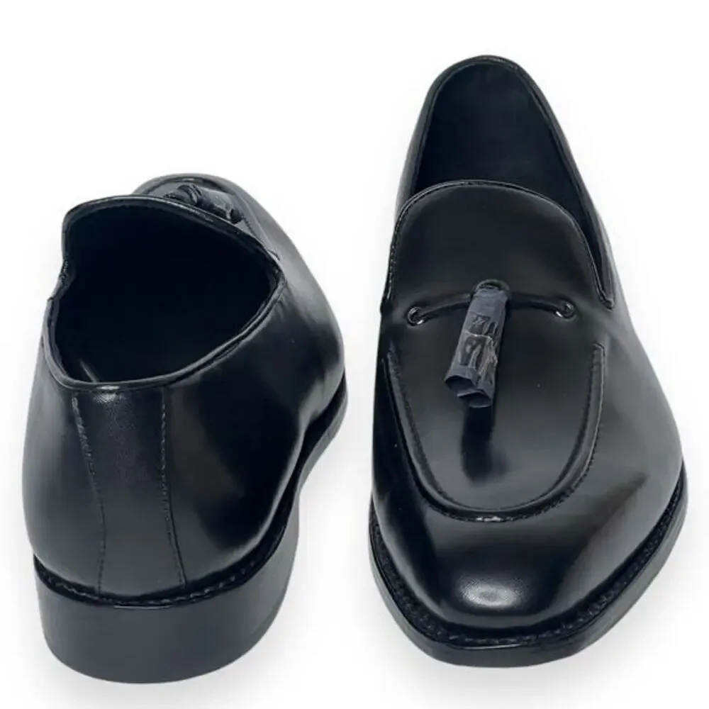 Anthony Veer Men's Leather Kennedy Tassel Loafer Goodyear Dress Shoes Size 13‎
